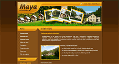 Desktop Screenshot of maya-jeseniky.cz