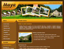 Tablet Screenshot of maya-jeseniky.cz